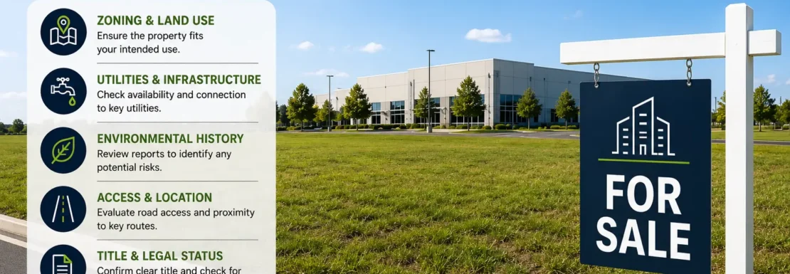 commercial land for sale in New Jersey